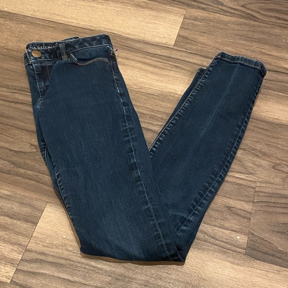 Banana Republic Denim - Banana Republic Women’s Skinny Jeans Waist Size 25 Dark Blue